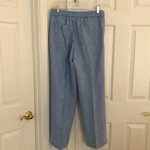 Talbots linen pants size small - Picture 2 of 4